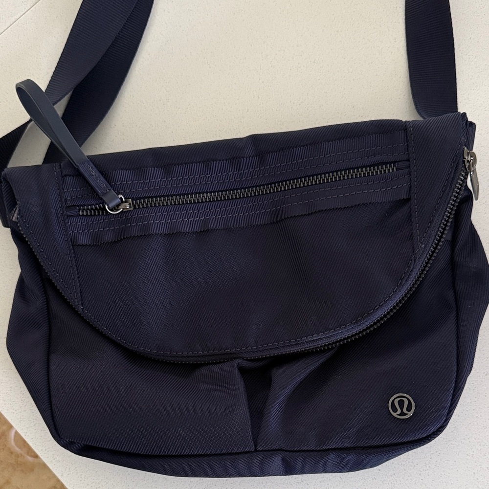 lululemon athletica Navy Crossbody Bag